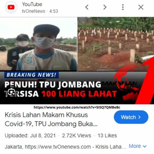 TPU Jombang Ciputat Penuh