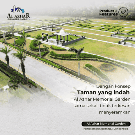 Konsep makam dalam taman